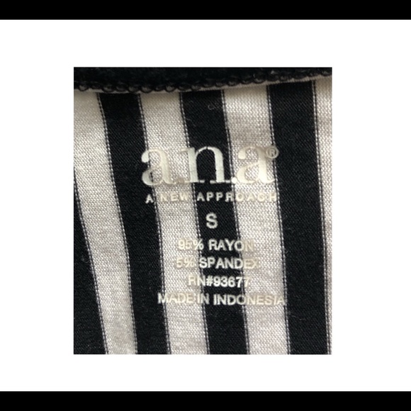 a.n.a. Striped Dress - Picture 3 of 3